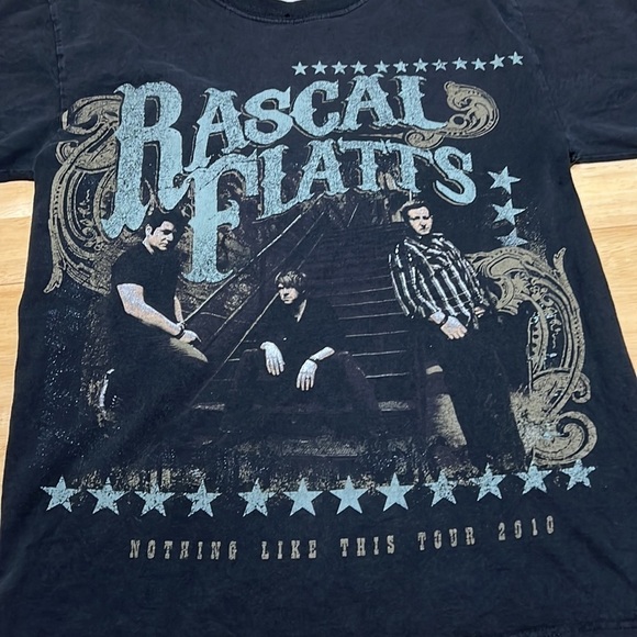 Rascal flatts 2010 tour t-shirt men’s medium country rock music party fun - Picture 2 of 5